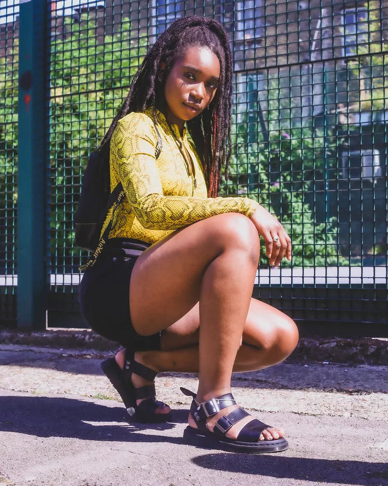 Sandalias de piel con Gryphon Brando