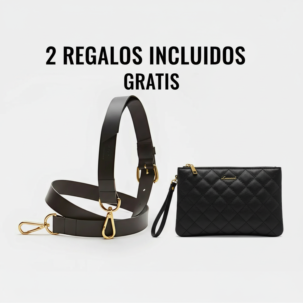 Elegante bolso con compartimento frigorífico