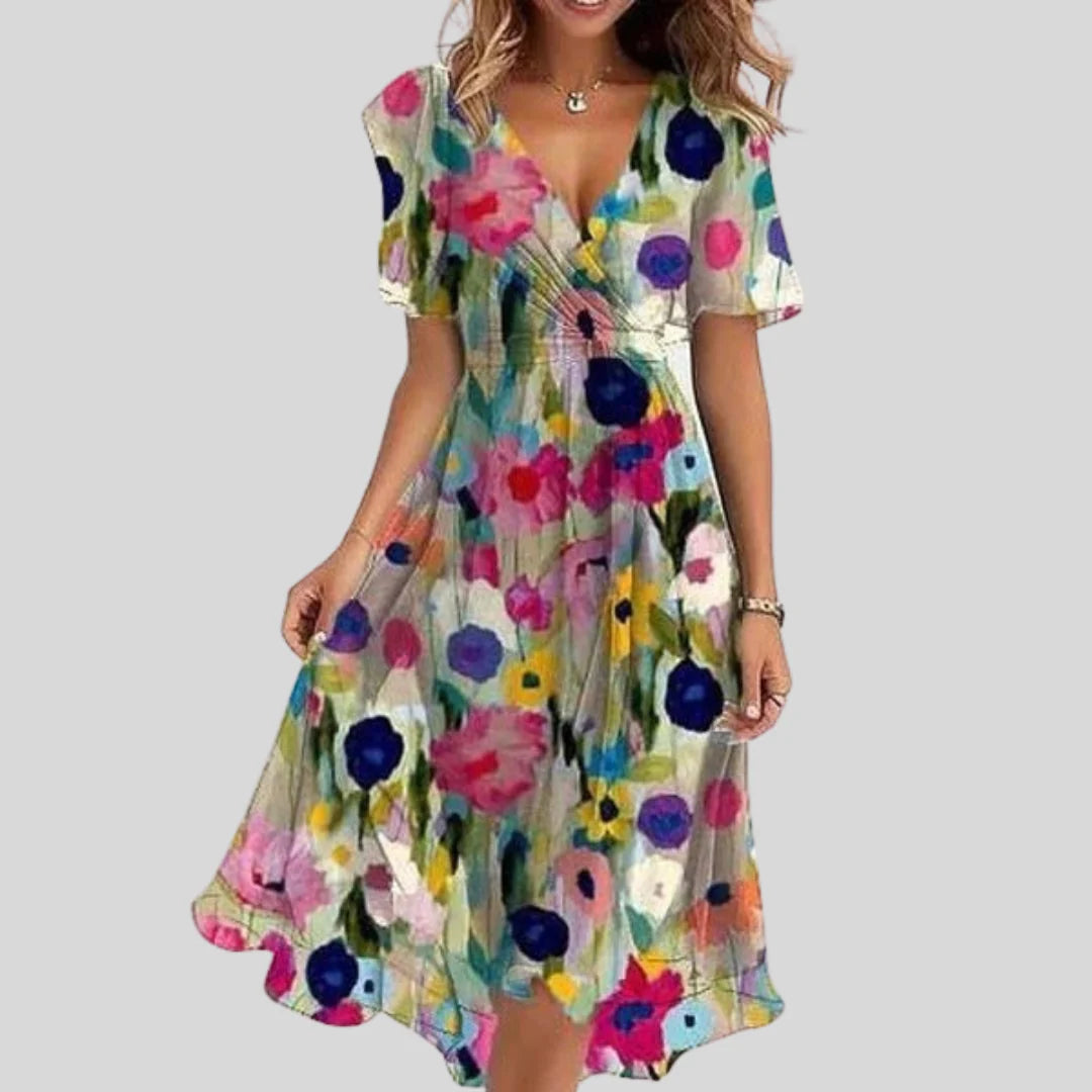 NAOMIE | Vestido largo de verano