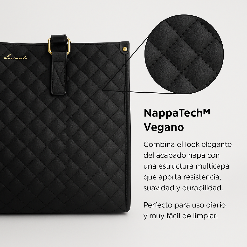 Elegante bolso con compartimento frigorífico