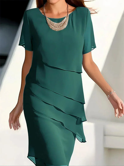 ANASTASIA | VESTIDO MINI LUJO DE CAPAS