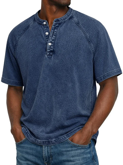 ARNAS | CAMISETA VINTAGE DE HOMBRE CON BOTONES