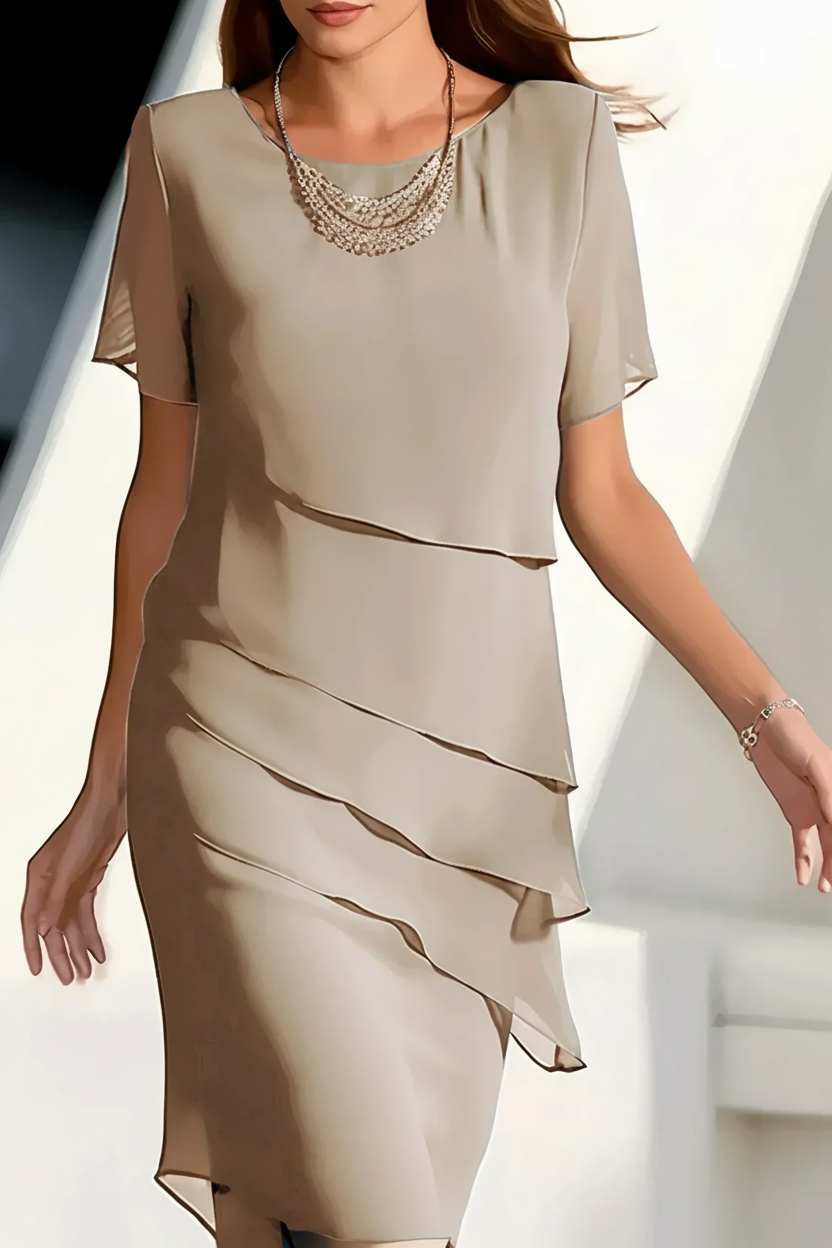 ANASTASIA | VESTIDO MINI LUJO DE CAPAS