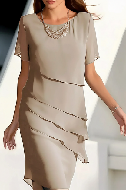 ANASTASIA | VESTIDO MINI LUJO DE CAPAS