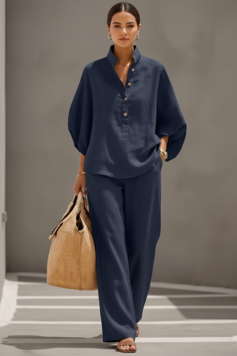 Conjunto azul marino