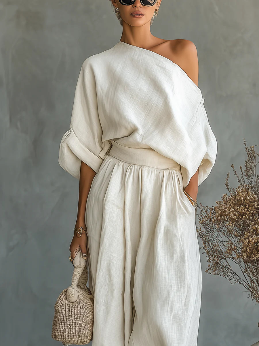LISA | Mono Elegante Con Pantalón Ancho