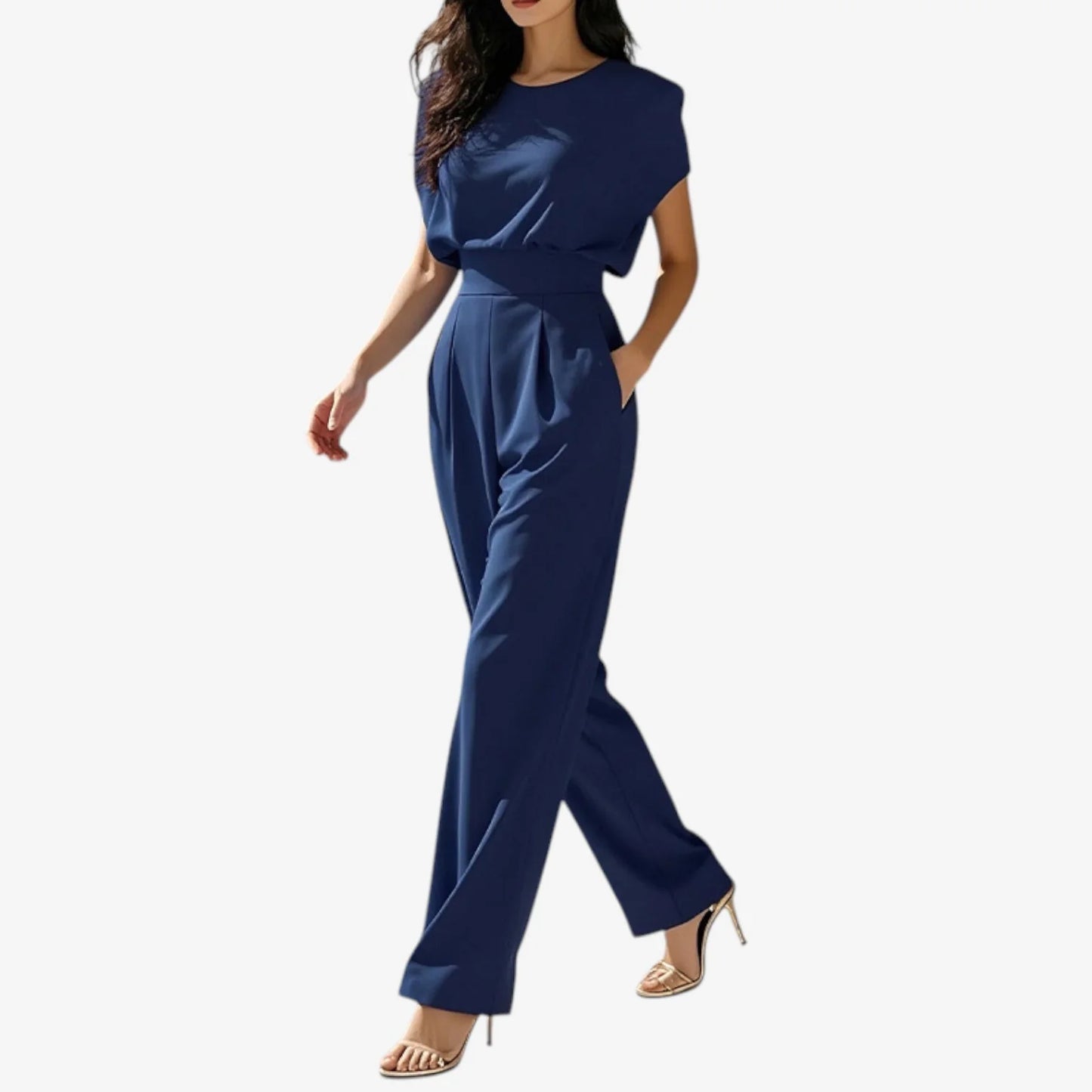 TANIA | Mono elegante de cintura alta veraniego