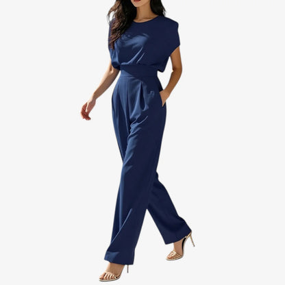 TANIA | Mono elegante de cintura alta veraniego