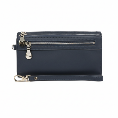 Monedero azul marino