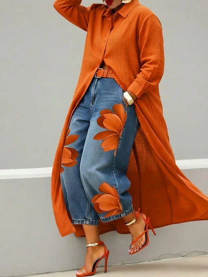 DANIELLA | Conjunto de vestido y vaquero