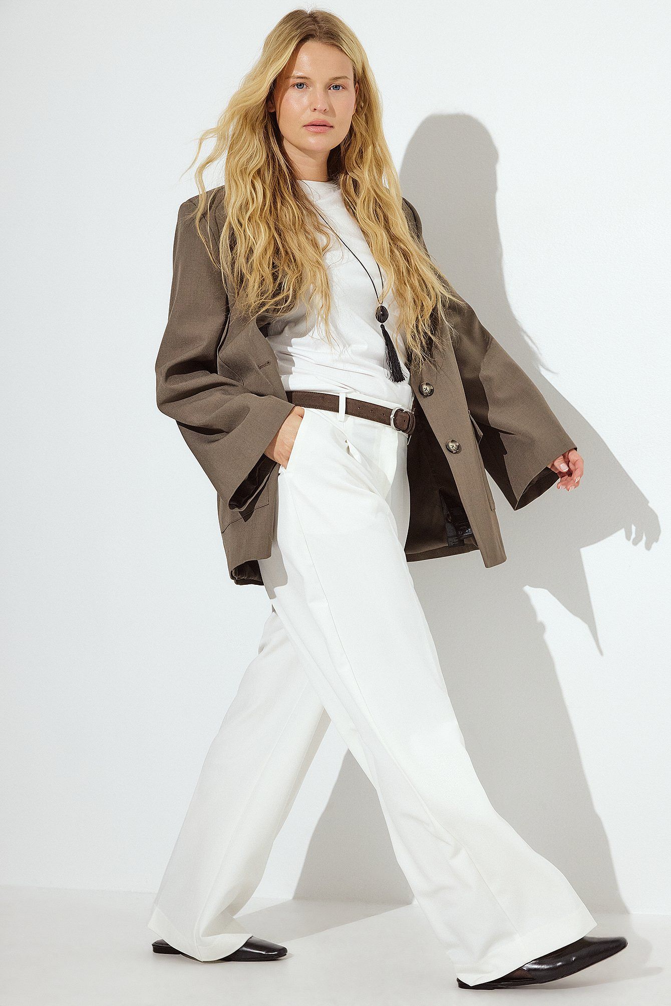 IRINA | Pantalón elegante de traje alto